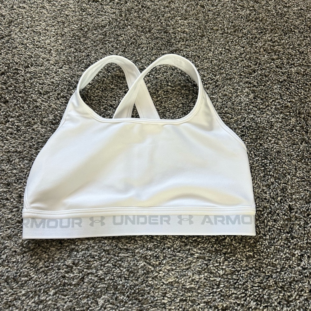 Under Armour Compression White Bra